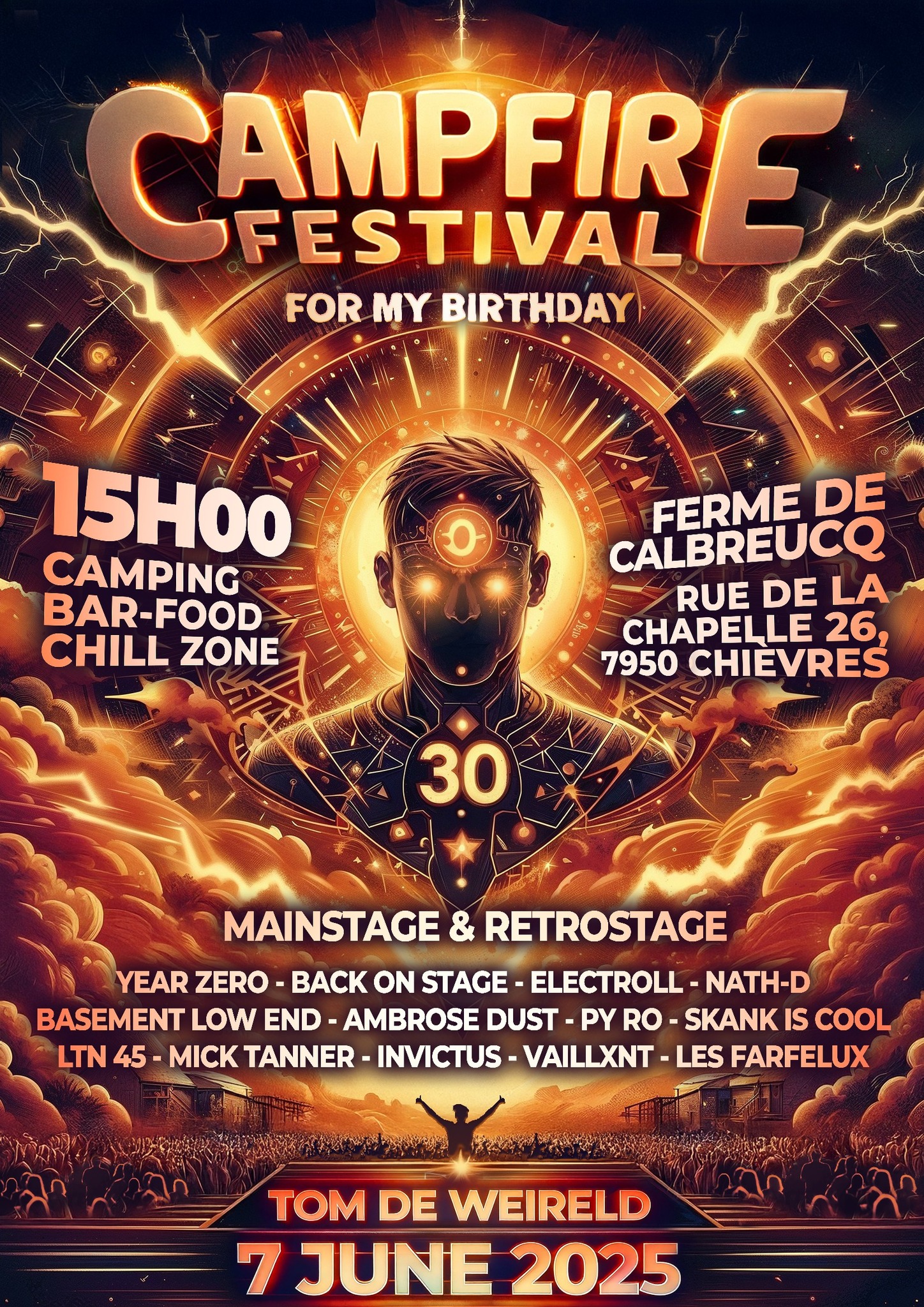 Tom De Weireld Campfire Festival